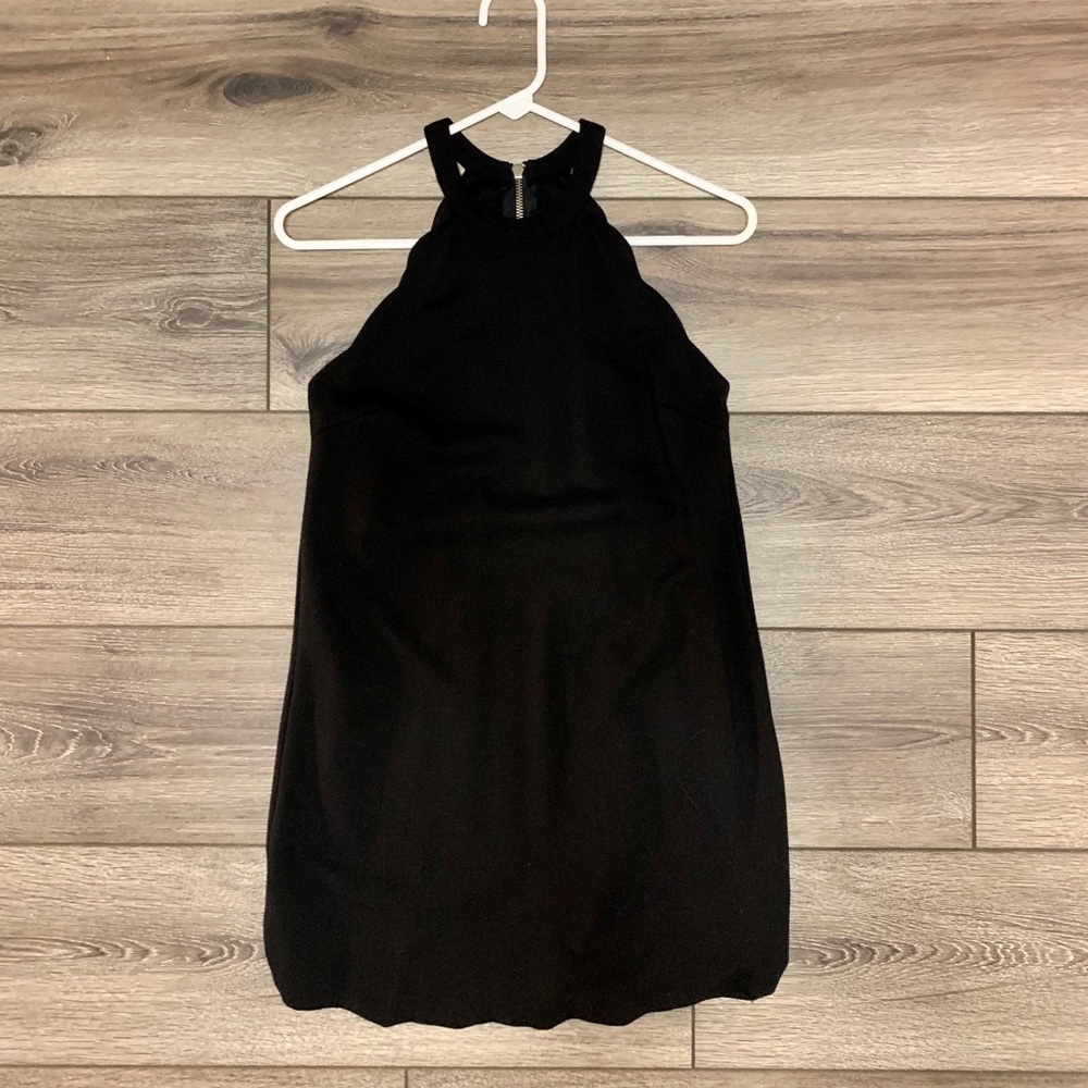 Olivaceous Black Dress